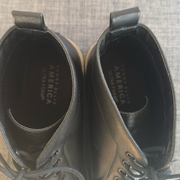 Perry Ellis America Ultrafoam “Manning” style lace up Chelsea boots, size 10.5 - Picture 4 of 8